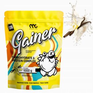 MUSCLE CLINIC SMOOTHIE GAINER 1000 g ODŻYWKA NA MASĘ - WANILIA