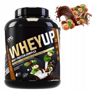 MUSCLE CLINIC WHEY UP 2250g ODŻYWKA BIAŁKOWA KONCENTRAT - ORZECH LASKOWY