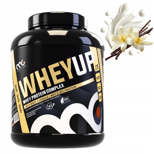 MUSCLE CLINIC WHEY UP 1800g ODŻYWKA BIAŁKOWA KONCENTRAT - WANILIA