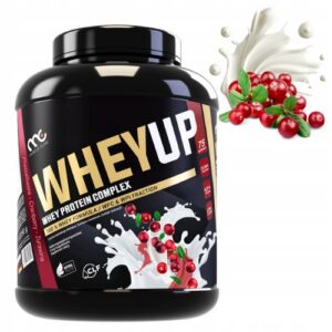 MUSCLE CLINIC WHEY UP 2250g ODŻYWKA BIAŁKOWA KONCENTRAT - ŻURAWINA