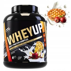 MUSCLE CLINIC WHEY UP 2250g ODŻYWKA BIAŁKOWA KONCENTRAT - SZARLOTKA