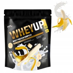 MUSCLE CLINIC WHEY UP 600g ODŻYWKA BIAŁKOWA KONCENTRAT - BANAN