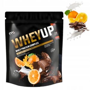 MUSCLE CLINIC WHEY UP 600g ODŻYWKA BIAŁKOWA KONCENTRAT-CZEKOLADA POMARAŃCZA