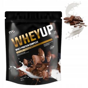 MUSCLE CLINIC WHEY UP 600g ODŻYWKA BIAŁKOWA KONCENTRAT - CZEKOLADA