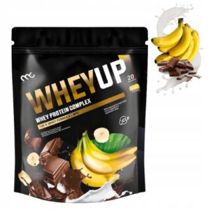 MUSCLE CLINIC WHEY UP 600g ODŻYWKA BIAŁKOWA KONCENTRAT - CZEKOLADA BANAN