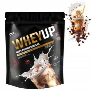 MUSCLE CLINIC WHEY UP 600g ODŻYWKA BIAŁKOWA KONCENTRAT - KAWA MROŻONA