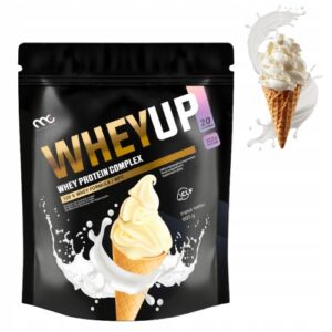 MUSCLE CLINIC WHEY UP 600g ODŻYWKA BIAŁKOWA KONCENTRAT - LODY ŚMIETANKOWE