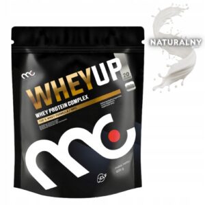 MUSCLE CLINIC WHEY UP 600g ODŻYWKA BIAŁKOWA KONCENTRAT - NATURALNY