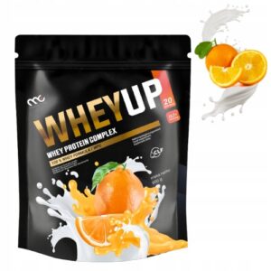 MUSCLE CLINIC WHEY UP 600g ODŻYWKA BIAŁKOWA KONCENTRAT - POMARAŃCZA