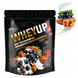 MUSCLE CLINIC WHEY UP 600g ODŻYWKA BIAŁKOWA KONCENTRAT - PORZECZKA KARMEL