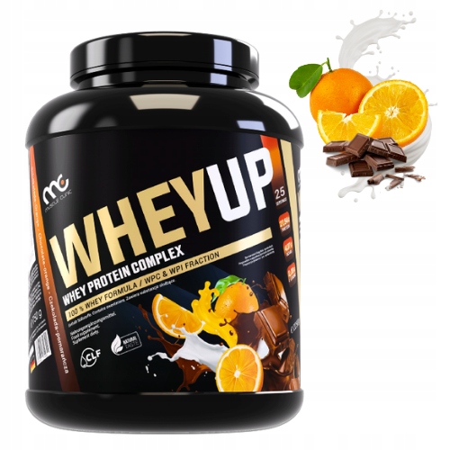 MUSCLE CLINIC WHEY UP 750g ODŻYWKA BIAŁKOWA KONCENTRAT-CZEKOLADA POMARAŃCZA