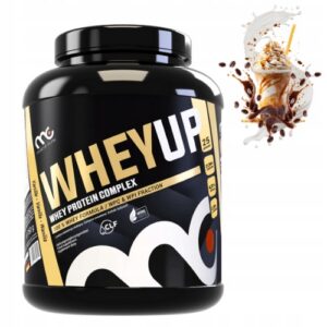 MUSCLE CLINIC WHEY UP 750g ODŻYWKA BIAŁKOWA KONCENTRAT - KAWA MROŻONA