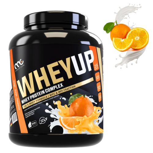 MUSCLE CLINIC WHEY UP 750g ODŻYWKA BIAŁKOWA KONCENTRAT - POMARAŃCZA