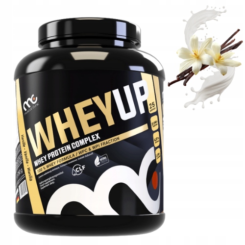 MUSCLE CLINIC WHEY UP 750g ODŻYWKA BIAŁKOWA KONCENTRAT - WANILIA