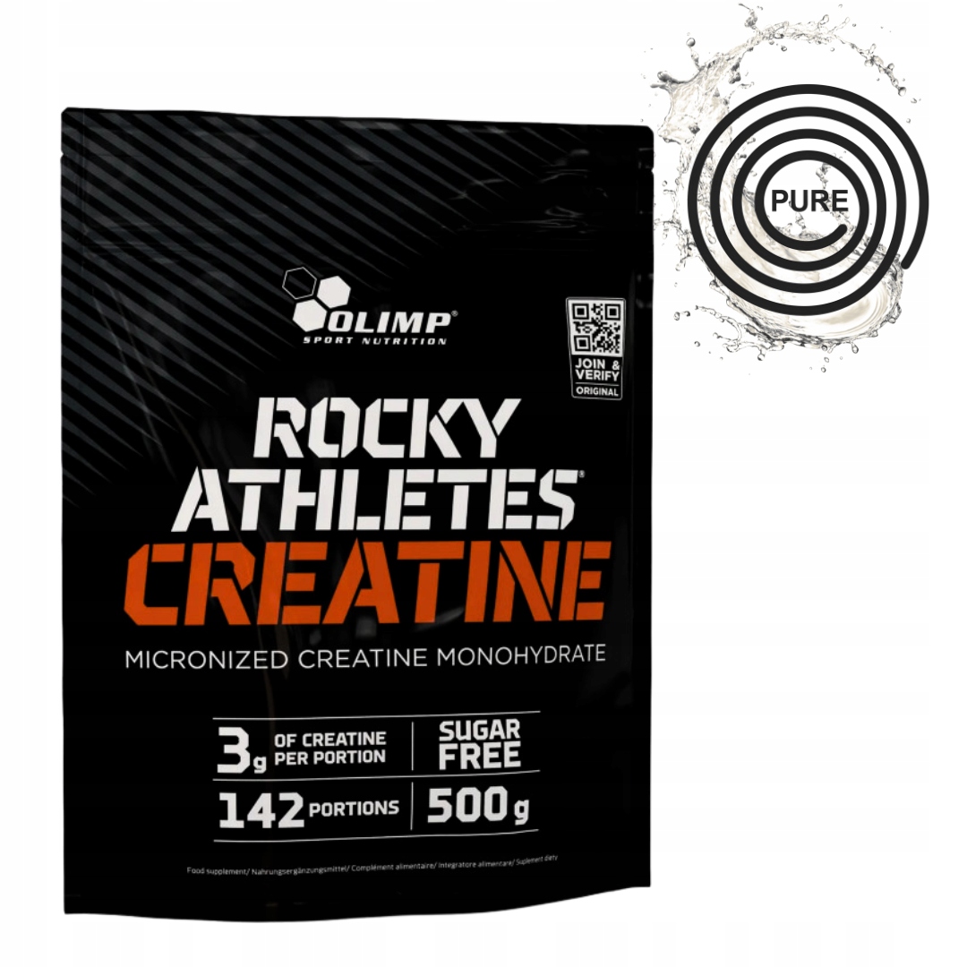 OLIMP ROCKY ATHLETES CREATINE 500 g KREATYNA - SIŁA - REGENERACJA - PURE