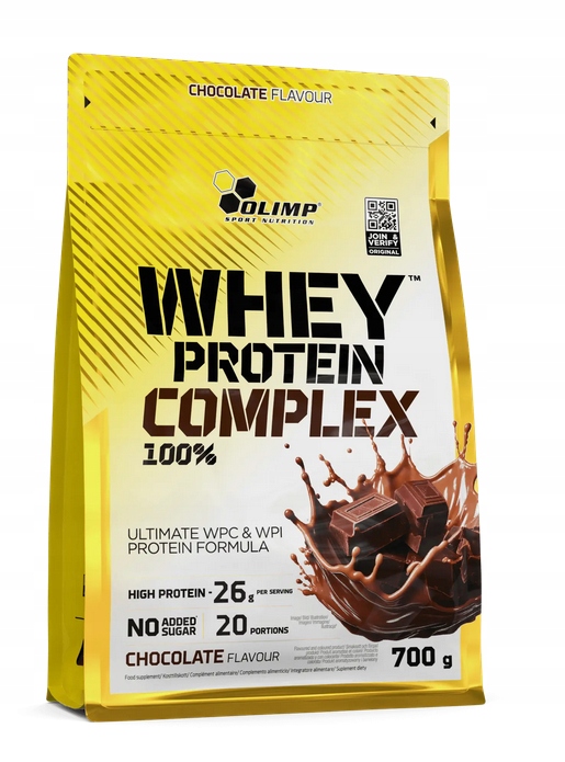 OLIMP WHEY PROTEIN COMPLEX 100% 700 g BIAŁKO WPC - CZEKOLADA