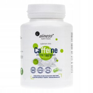 Suplement diety Aliness Caffeine 100 kapsułek