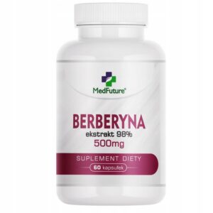 Suplement diety MedFuture Berberyna 500 mg, 60 kapsułek