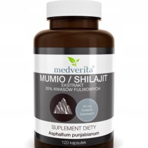 Suplement diety Medverita Mumio Shilajit kapsułki 120 szt.