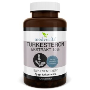 Suplement Medverita Turkesteron ekstrakt 120 kapsułek