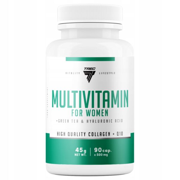 TREC MULTIVITAMIN FOR WOMEN 90 kaps.WITAMINY DLA KOBIET - REGENERACJA