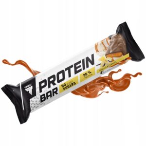 TREC PROTEIN BAR 48g BATON BIAŁKOWY BEZ DOATKU CUKRU - WANILIA Z KARMELEM