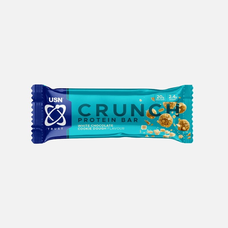 USN TRUST CRUNCH BAR 60g BATON PROTEINOWY BIAŁKOWY - BIAŁA CZEKOLADA