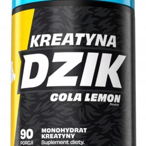 WK DZIK KREATYNA MONOHYDRAT 369g SIŁA WYTRZYMAŁOŚĆ REGENERACJA-COLA CYTRYNA