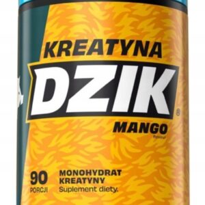 WK DZIK KREATYNA MONOHYDRAT 369g SIŁA WYTRZYMAŁOŚĆ REGENERACJA - MANGO