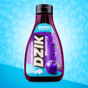 WK DZIK SOS DO DESERÓW BEZ CUKRU 425ml - JAGODA