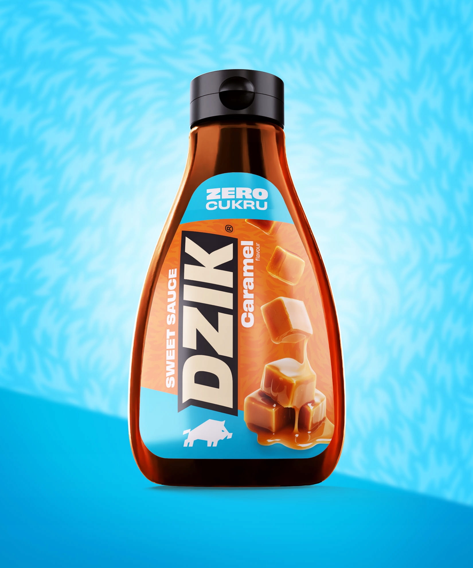 WK DZIK SOS DO DESERÓW BEZ CUKRU 425ml - KARMEL