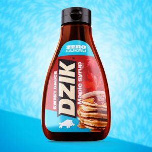 WK DZIK SOS DO DESERÓW BEZ CUKRU 425ml - SYROP KLONOWY