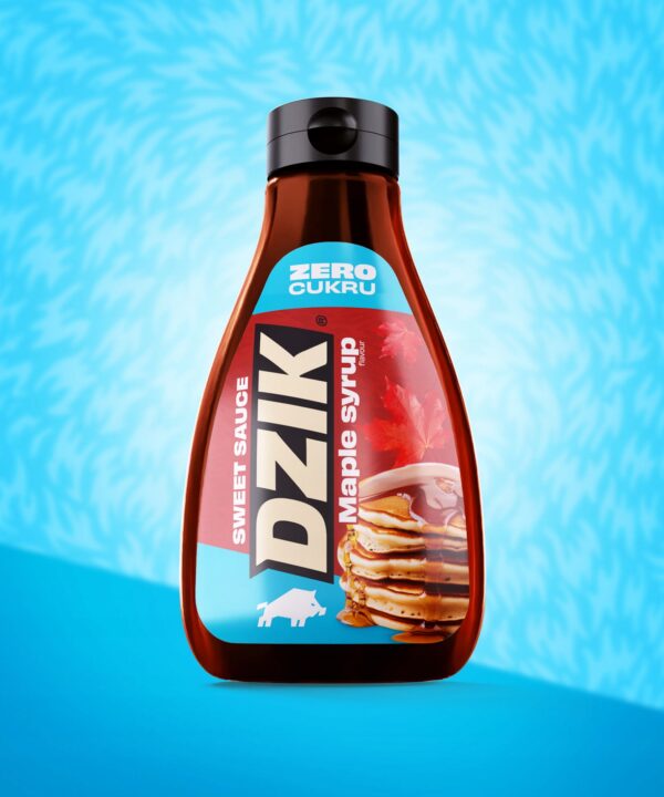 WK DZIK SOS DO DESERÓW BEZ CUKRU 425ml - SYROP KLONOWY